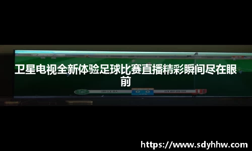 卫星电视全新体验足球比赛直播精彩瞬间尽在眼前