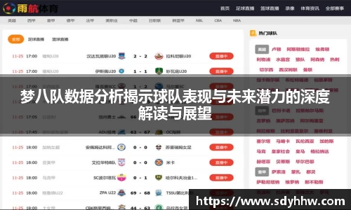 梦八队数据分析揭示球队表现与未来潜力的深度解读与展望